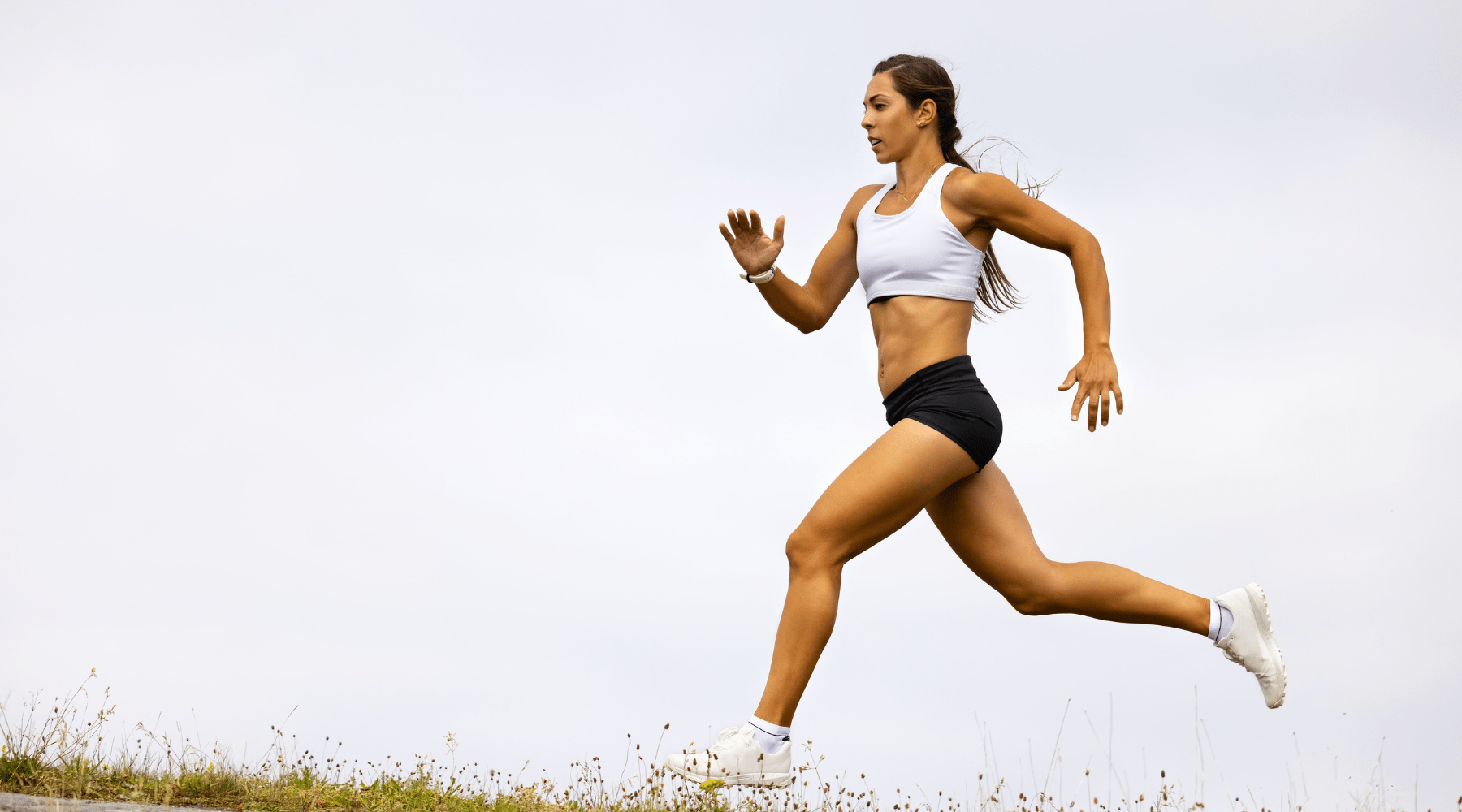 Maximize your performance  and mental function with Taurine - woman running
