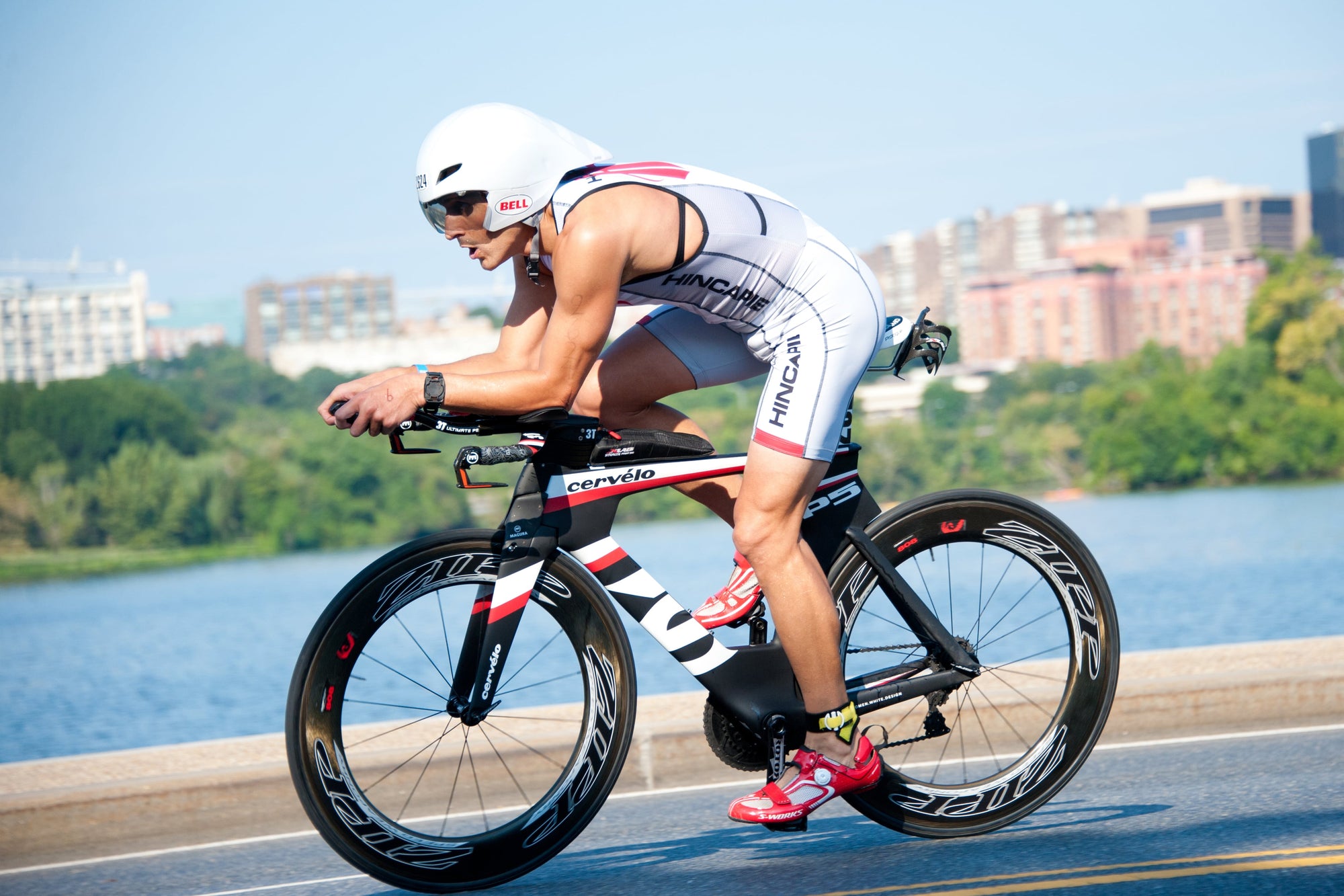 Beta Alanine for Endurance Athletes - man on triathlon bike